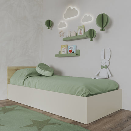 Pat Malmo, 200 x 90 cm, Stejar Artisan/Argila