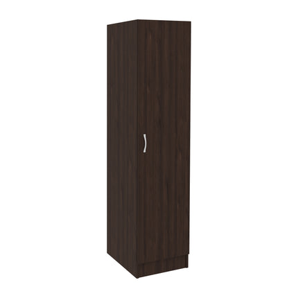 Dulap Remi, O Usa, cu polite, Stejar Bronz, 40 x 51 x 170 cm