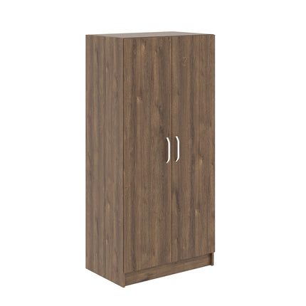 Dulap Remi, 2 Usi, Stejar Bronz, 80 x 51 x 170 cm