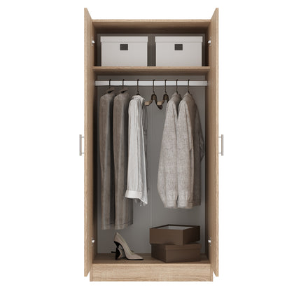Dulap Remi, 2 Usi, Stejar Sonoma, 80 x 51 x 170 cm