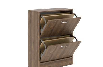 Pantofar Rin, 2 Usi, Stejar Bronz, 63 x 30 x 85 cm