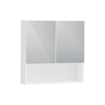 Corp Baie Tejo, Suspendat, 2 Usi, Alb, cu oglinzi, 70 x 17 x 70 cm