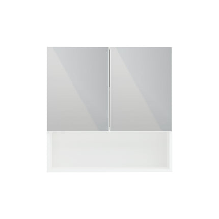Corp Baie Tejo, Suspendat, 2 Usi, Alb, cu oglinzi, 70 x 17 x 70 cm