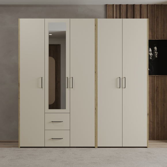 Dressing Malmo V3, Stejar Artisan/Argila, L 201 cm