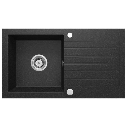 Chiuveta Deante ZORBA, 1 Cuva Universala, Grafit, Granit, pe blat, 76 x 44 cm