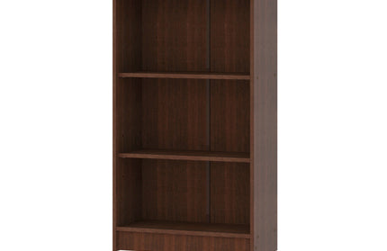 Biblioteca Flint, 2 Polite, Wenge, 70 x 32 x 122 cm