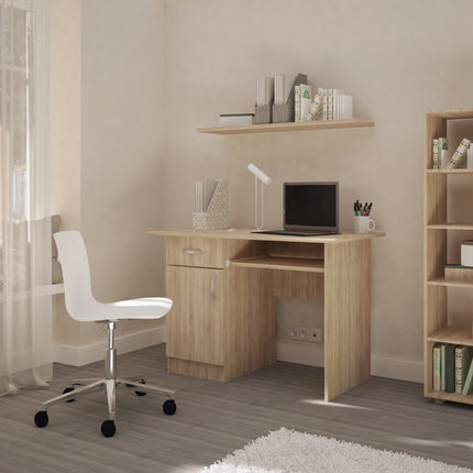 Birou Togo, 1 Sertar, O Usa, Stejar Sonoma, 110 x 60 x 75 cm