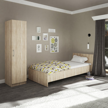 Dulap Remi, O Usa, Stejar Sonoma, 40 x 51 x 170 cm