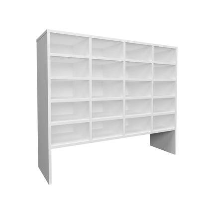 Pantofar Tisso, 20 Rafturi, Alb, 104 x 30 x 100 cm