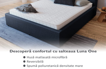 Saltea Ortopedica Luna One, reversibila, 90 x 200 x 16 cm