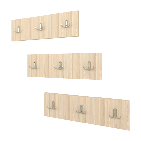 Set 3 Cuierase Drepte Jinx, Stejar Ferrara, 50 x 15 cm
