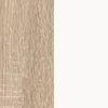 Stejar Sonoma/Alb swatch