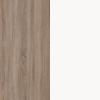 Stejar Sonoma Inchis/Alb swatch