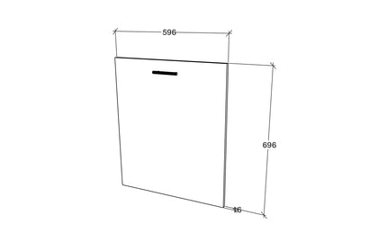 Usa Masina Vase Karo, Antracit, 60 x 70 cm