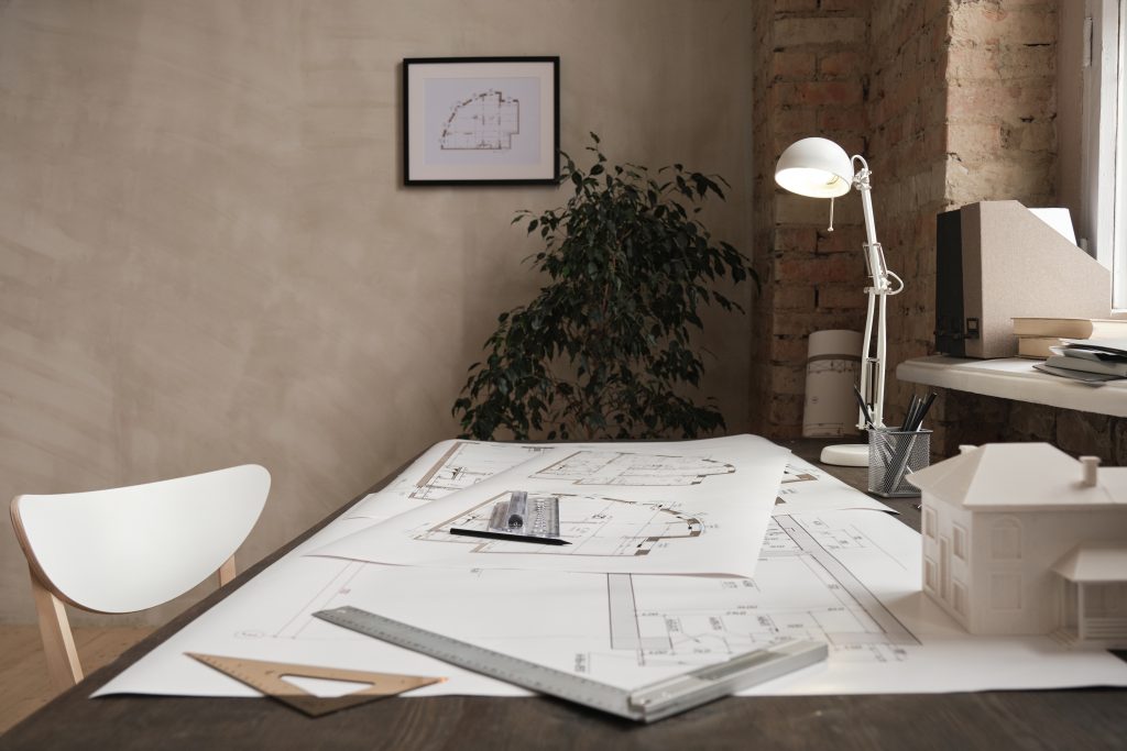 amenajare birou modern-minimalist